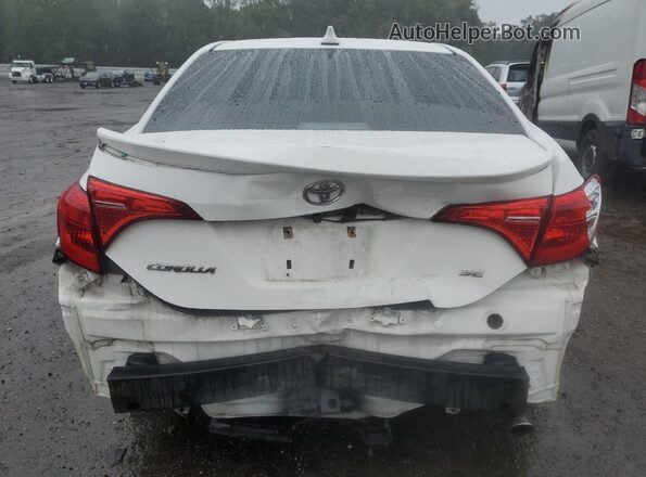 2T1BURHE4HC838485 2017 TOYOTA LL White Հետևի տեսք