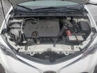 2017 Toyota Corolla L White vin: 2T1BURHE4HC838485