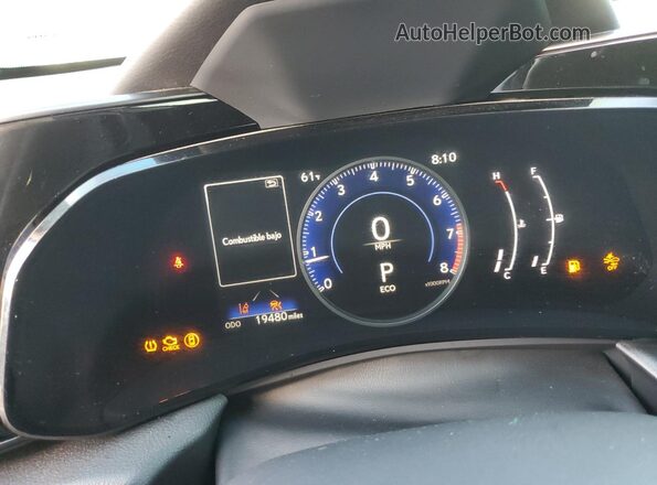 2T2ADCAZ1RC012440 2024 LEXUS NX Серый Вид щитка приборов