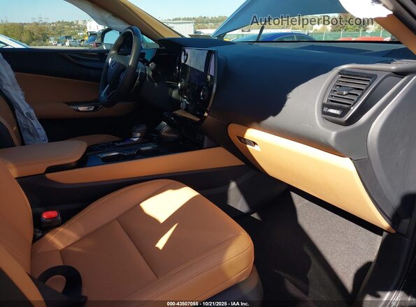 2T2AGCEZXSC077021 2025 LEXUS NX 350 Black Widok wnętrza z przodu