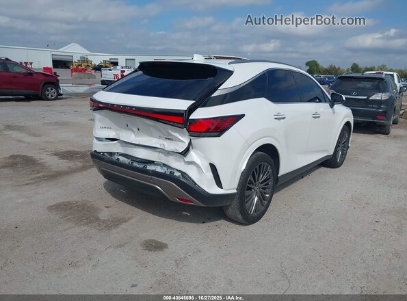 2T2BAMBA1RC036538 2024 LEXUS RX 350 White Trasero derecho