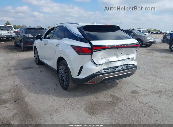 2T2BAMBA1RC036538 2024 LEXUS RX 350 White Trasero izquierdo