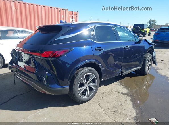 2T2BAMBA1SC061624 2025 LEXUS RX 350 Blue Задня права чверть