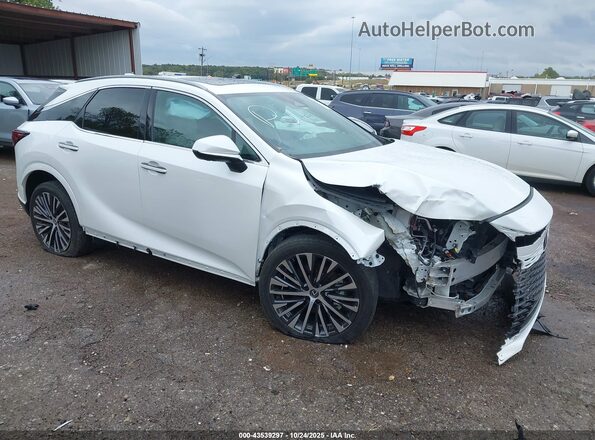 2T2BAMBA7RC026242 2024 LEXUS RX 350 White Przód prawy
