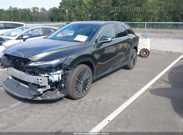 2T2BAMBA9SC058275 2025 LEXUS RX 350 Green Передня ліва чверть