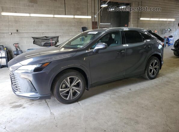 2T2BAMCA0SC110746 2025 LEXUS RX Gray წინა მარცხენა ხედი სამი მეოთხედიდან