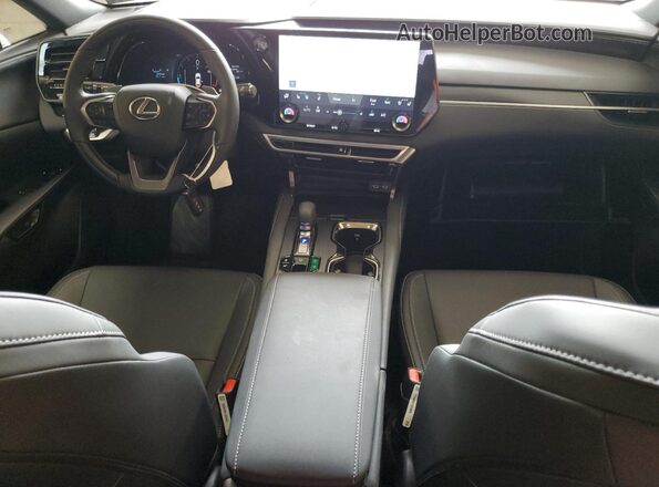 2T2BAMCA0SC110746 2025 LEXUS RX Gray წინა პანელის ხედი
