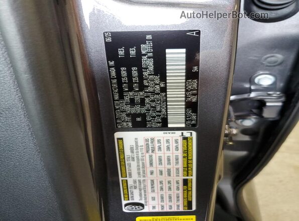 2T2BAMCA0SC110746 2025 LEXUS RX Gray VIN კოდის სტიკერის ხედი