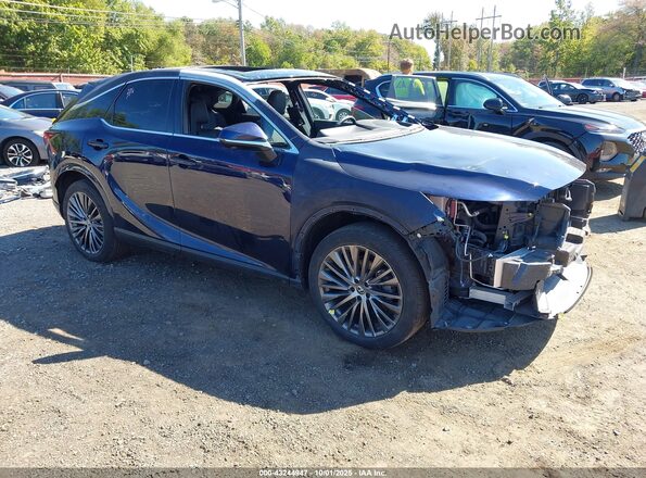 2T2BAMCA2PC024121 2023 LEXUS RX 350 Синий Передняя правая четверть