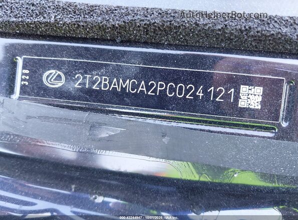 2T2BAMCA2PC024121 2023 LEXUS RX 350 Синий Вид подкапотного пространства