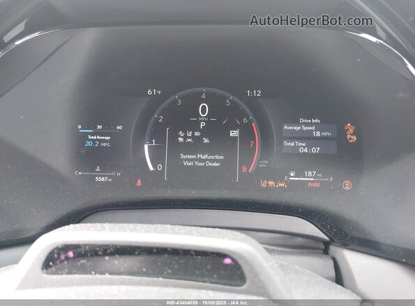 2T2BAMCA3SC096213 2025 LEXUS RX 350 Серый Вид задних сидений