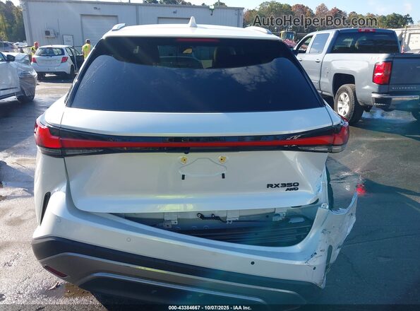 2T2BAMCA5SC094656 2025 LEXUS RX 350 White 