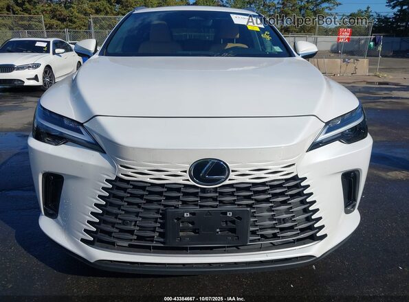 2T2BAMCA5SC094656 2025 LEXUS RX 350 White Vista del cuadro de instrumentos