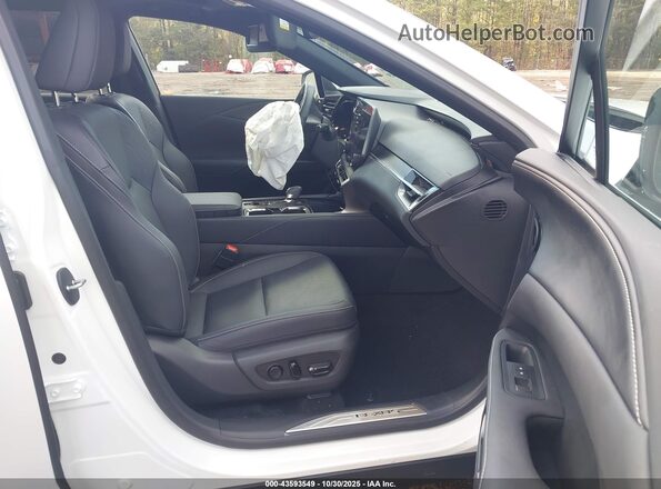 2T2BAMCA8RC079451 2024 LEXUS RX 350 White Widok wnętrza z przodu