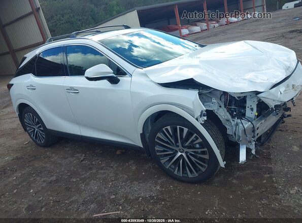 2T2BAMCA8RC079451 2024 LEXUS RX 350 White Widok wnętrza z tyłu