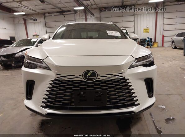 2T2BAMCA8SC112387 2025 LEXUS RX 350 White ხელსაწყოთა პანელის ხედი
