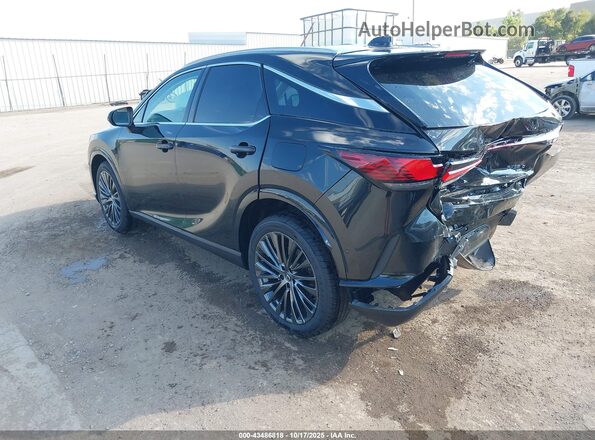 2T2BAMCA9SC117646 2025 LEXUS RX 350 Черный Задняя левая четверть