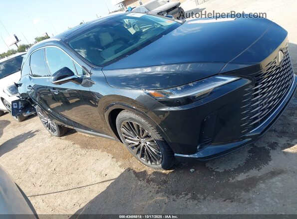 2T2BAMCA9SC117646 2025 LEXUS RX 350 Черный Передняя правая четверть