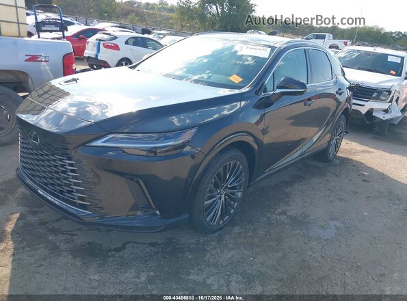 2T2BAMCA9SC117646 2025 LEXUS RX 350 Черный Передняя левая четверть