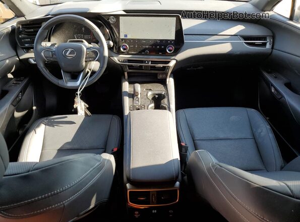 2T2BAMCAXSC094460 2025 LEXUS RX White Dashboard view