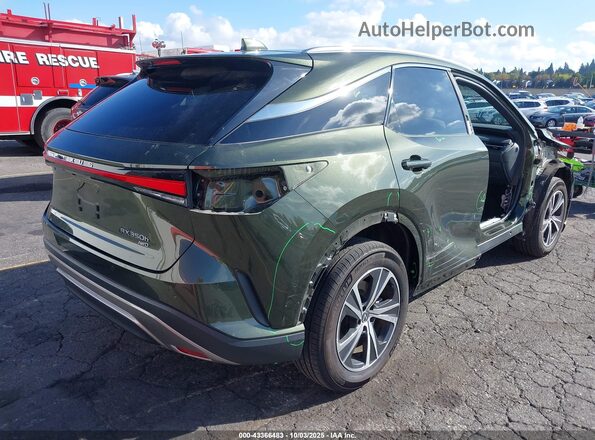 2T2BBMCA0PC010442 2023 LEXUS RX 350H Зеленый Задняя правая четверть