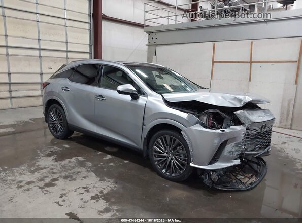 2T2BBMCA2PC018896 2023 LEXUS RX 350H Серебряный Передняя правая четверть