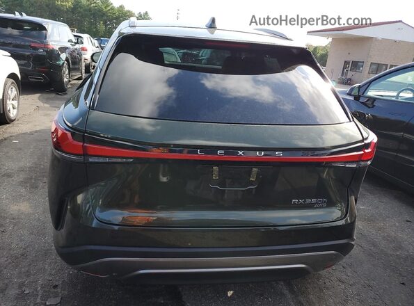 2T2BBMCA4SC083046 2025 LEXUS RX Зеленый Вид сзади