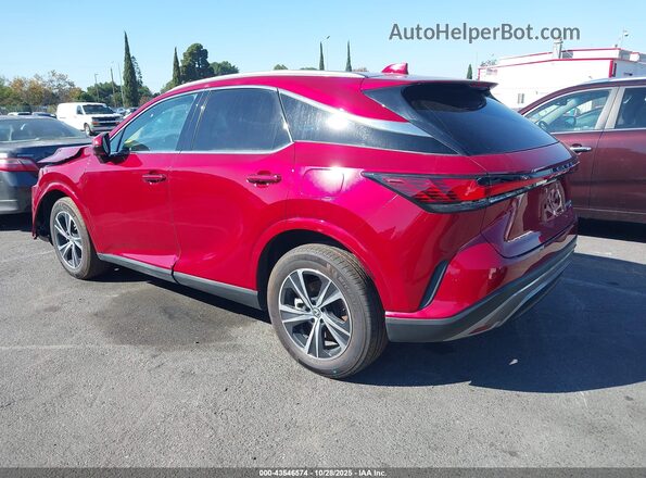 2T2BBMCA5RC042435 2024 LEXUS RX 350H Красный Задняя левая четверть