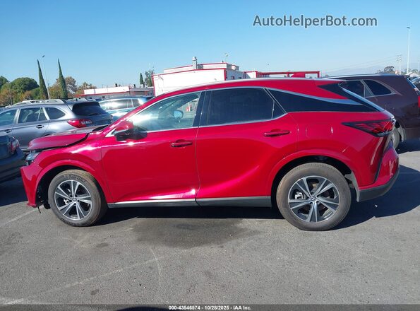 2T2BBMCA5RC042435 2024 LEXUS RX 350H Красный Панорамный вид салона 360°