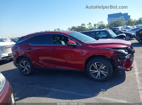2T2BBMCA5RC042435 2024 LEXUS RX 350H Красный Вид задней части салона