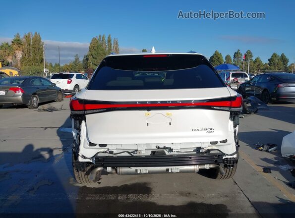2T2BBMCA6SC071481 2025 LEXUS RX 350H Белый 