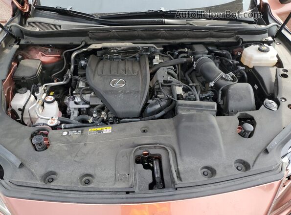 2T2BCMEA0PC003520 2023 LEXUS RX Orange Vista del compartimento del motor