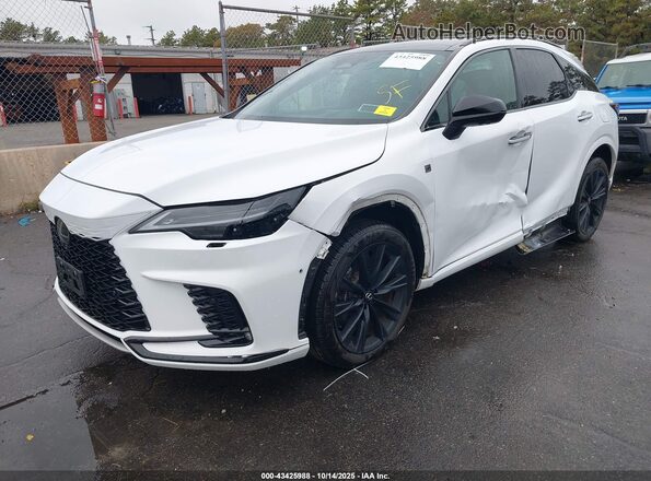 2T2BCMEA7PC006155 2023 LEXUS RX 500H White Передня ліва чверть