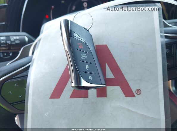 2T2BCMEA7RC017384 2024 LEXUS RX 500H Gray Вид панелі приладів