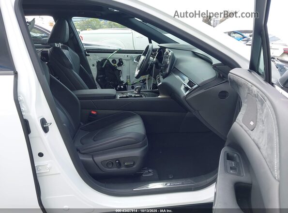 2T2BCMEA8PC007816 2023 LEXUS RX 500H White Widok wnętrza z przodu