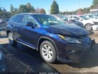 2016 Lexus Rx 450h   Синий vin: 2T2BGMCA0GC001676