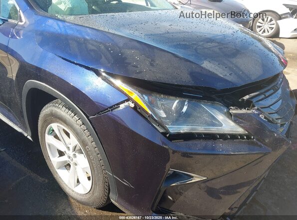 2T2BGMCA0GC001676 2016 LEXUS RX 450H Синий 