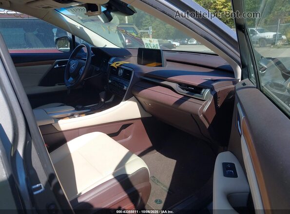 2T2BZMCA3JC138645 2018 LEXUS RX 350 Gray Widok wnętrza z przodu