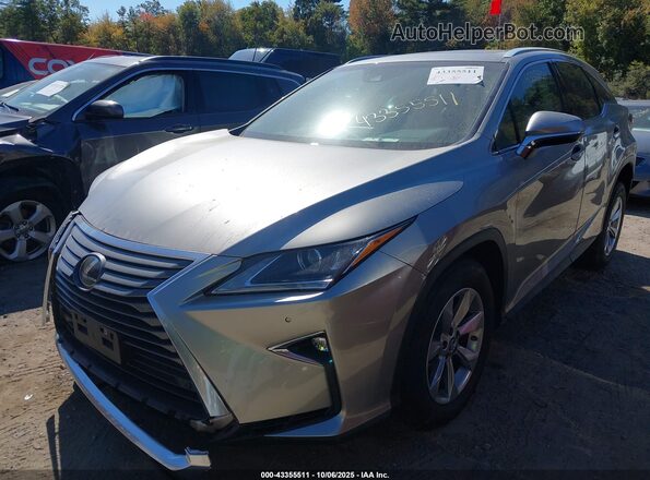 2T2BZMCA3JC138645 2018 LEXUS RX 350 Gray Przód lewy