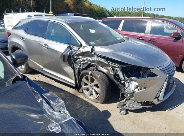 2T2BZMCA3JC138645 2018 LEXUS RX 350 Gray Widok wnętrza z tyłu
