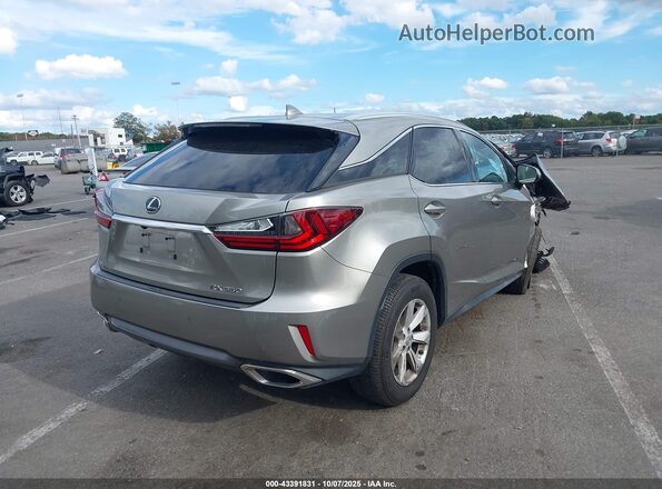 2T2BZMCA4HC059608 2017 LEXUS RX 350 Серый Задняя правая четверть