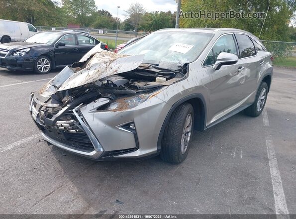 2T2BZMCA4HC059608 2017 LEXUS RX 350 Серый Передняя левая четверть