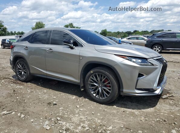 2T2BZMCA5JC155141 2018 LEXUS RX Silver Front right