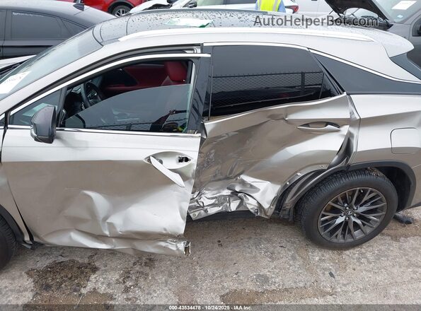 2T2BZMCA7JC142343 2018 LEXUS RX 350 Бежевый Вид задней части салона