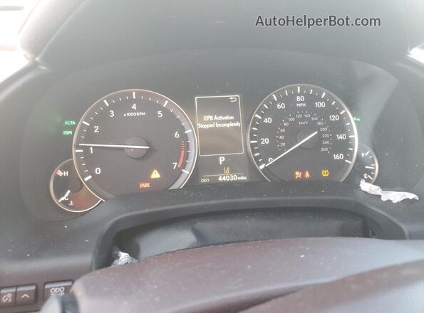 2T2BZMCA8JC153593 2018 LEXUS RX Gold Սարքավորումների վահանակի տեսք