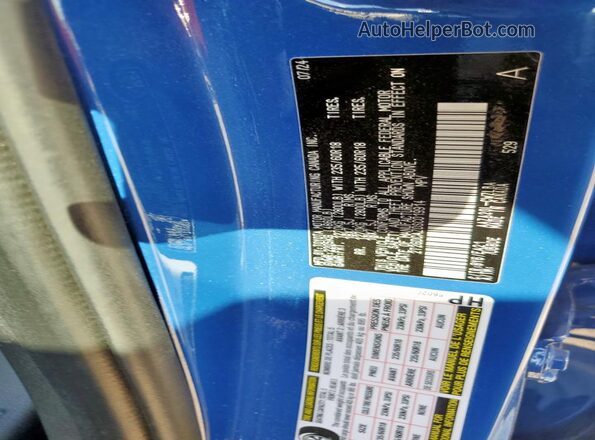 2T2GDCAZ0SC019914 2025 LEXUS NX Blue Вид підкапотного простору