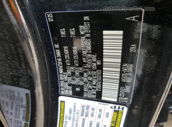 2T2GDCAZ7SC031820 2025 LEXUS NX Black ძრავის განყოფილების ხედი