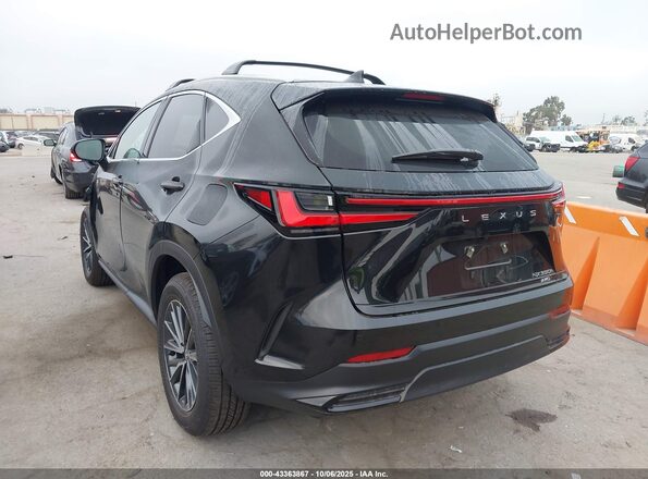 2T2GKCEZ4SC054553 2025 LEXUS NX 350H Black უკანა მარცხენა