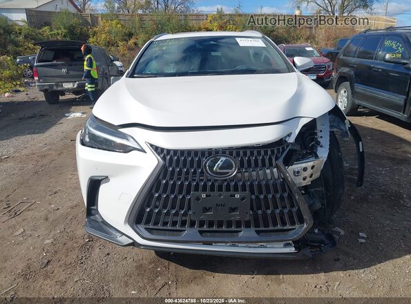 2T2GKCEZ9SC034153 2025 LEXUS NX 350H White Widok zestawu wskaźników
