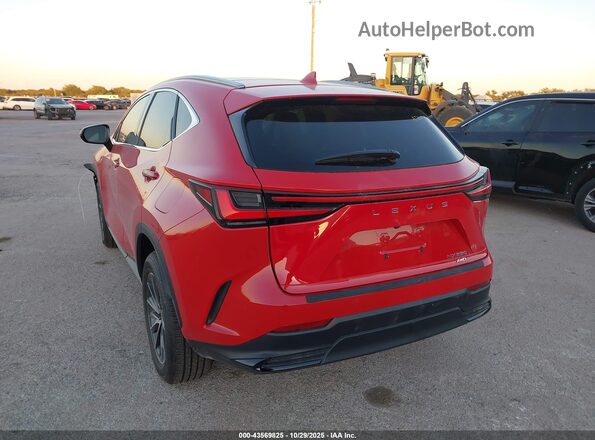 2T2HGCEZ3SC090272 2025 LEXUS NX 350 Red Задня ліва чверть